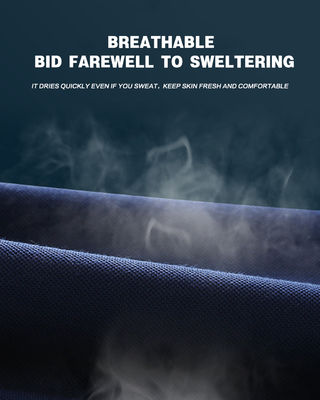 Comfortable Long Sleeve Men's Polo Shirts Personalized Printing Design for Office Logo