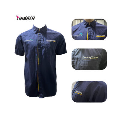 Soft and Breathable Construction Work Clothes Uniform with Customized Logo and OEM Service