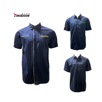 Soft and Breathable Construction Work Clothes Uniform with Customized Logo and OEM Service