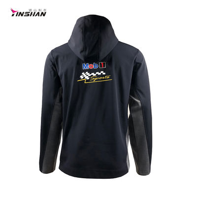 Quick Dry Custom Logo Print Motorcycle Racing Jacket for Windproof Performance