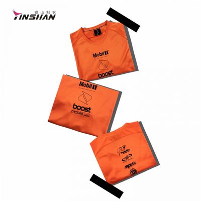 Sublimated Printing Custom Logo Men's Event Complimentary T-Shirt for Adults S/M/L/XL