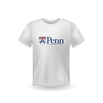 University T-Shirt with Custom Logo Design Needle Detection Yes Label Custom Lables