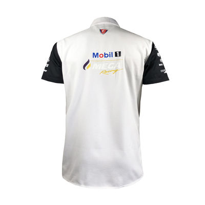 Breathable Cotton Slim Fit Polo T Shirts for Sportswear Type Motorcycle Auto Racing
